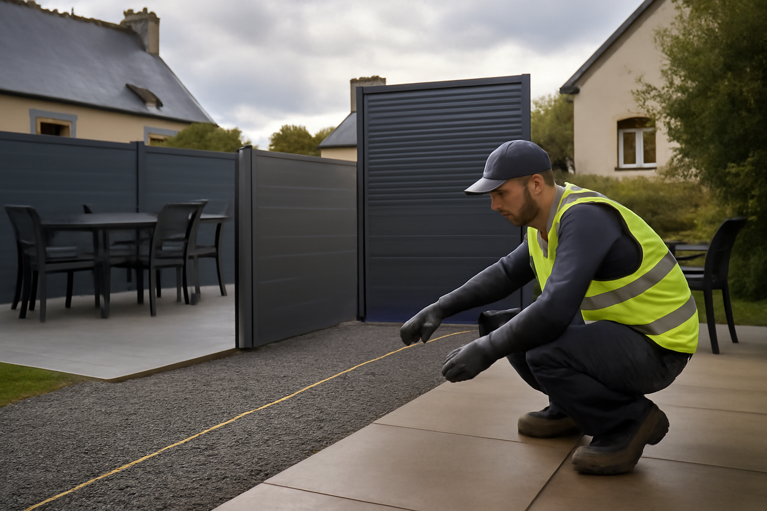 Séparation terrasse voisin : règles & solutions