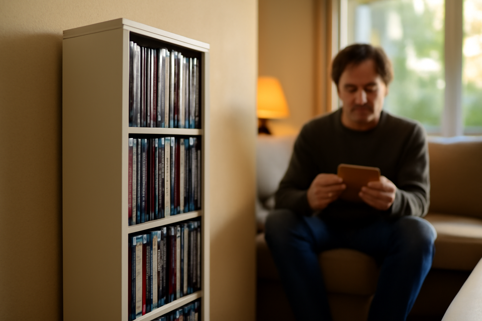 Colonne DVD : rangement élégant et pratique