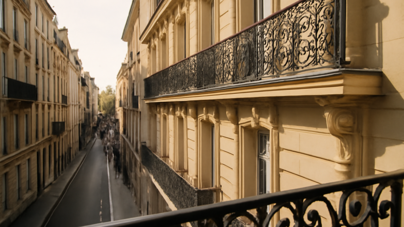 Balcon haussmannien : pourquoi aux 2e et 5e ?