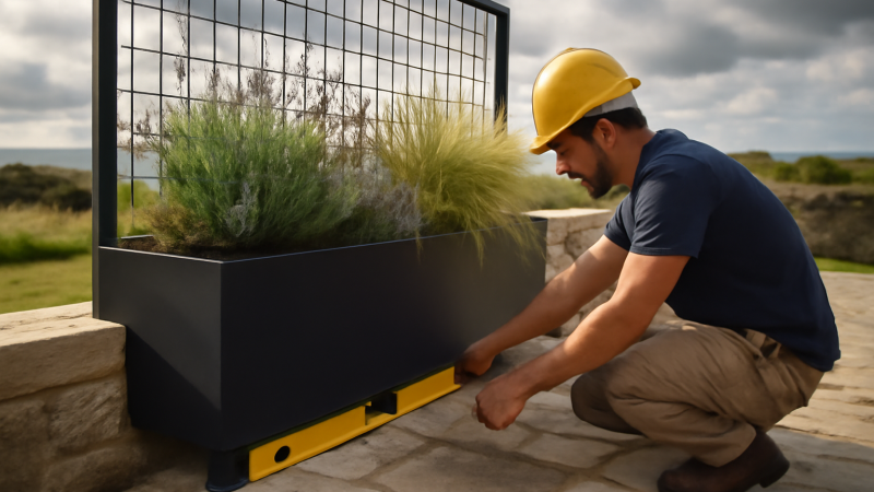 Brise vue avec jardinière : guide d’achat malin