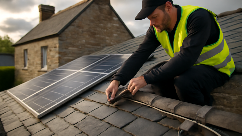 Fonctionnement panneau solaire plug and play : guide