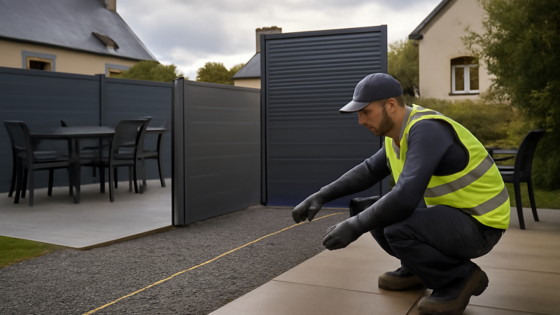 Séparation terrasse voisin : règles & solutions