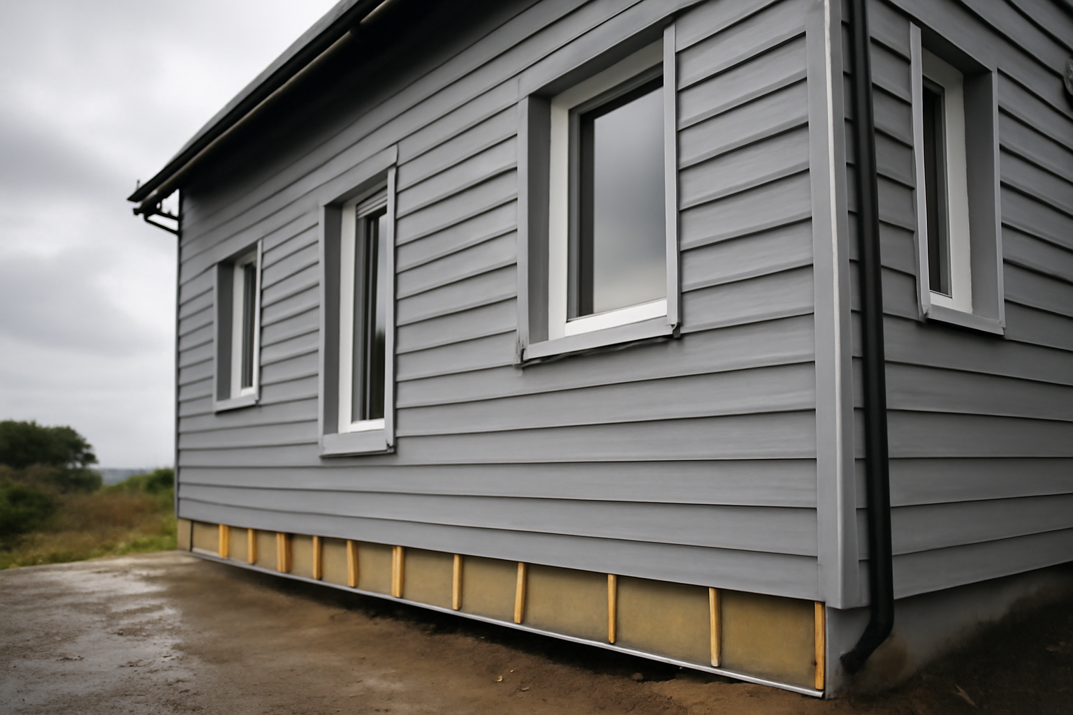 Bardage en PVC : prix et pose durables