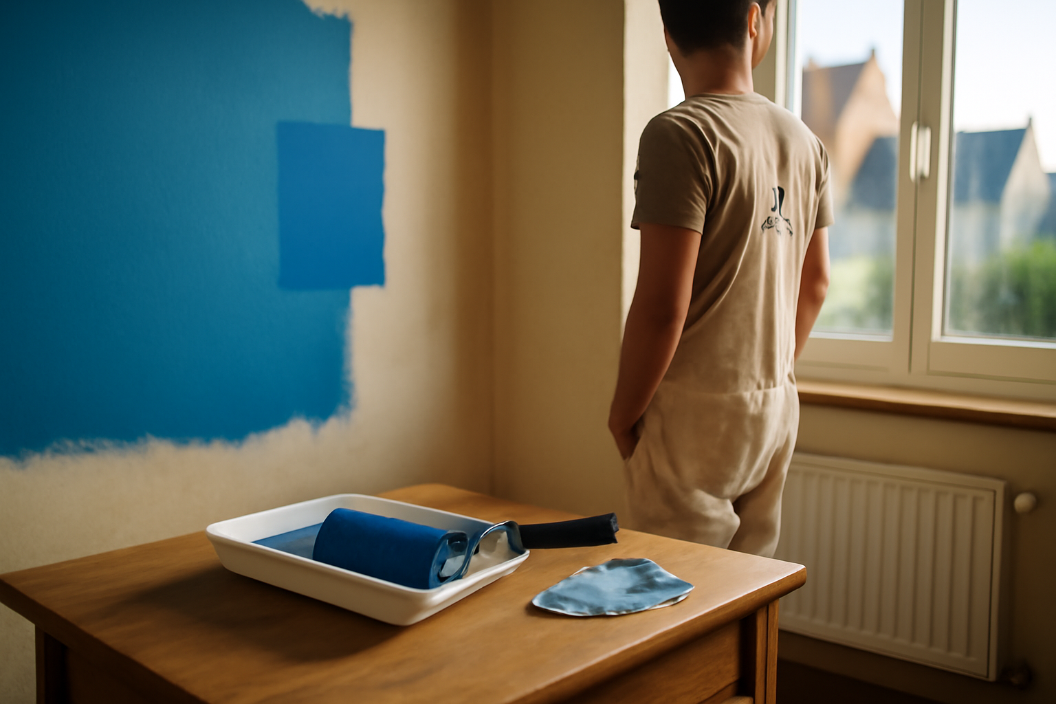 Bleu électrique maison : l’intégrer sans se tromper