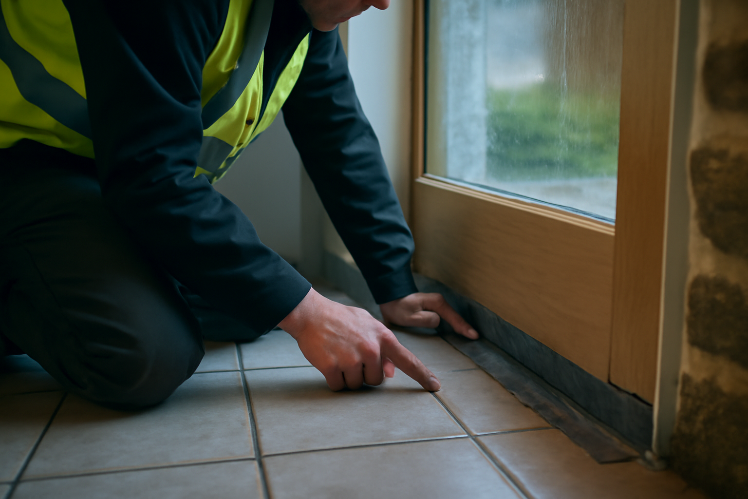 Isolation phonique porte : contrôle des joints et du bas de porte dans une maison bretonne
