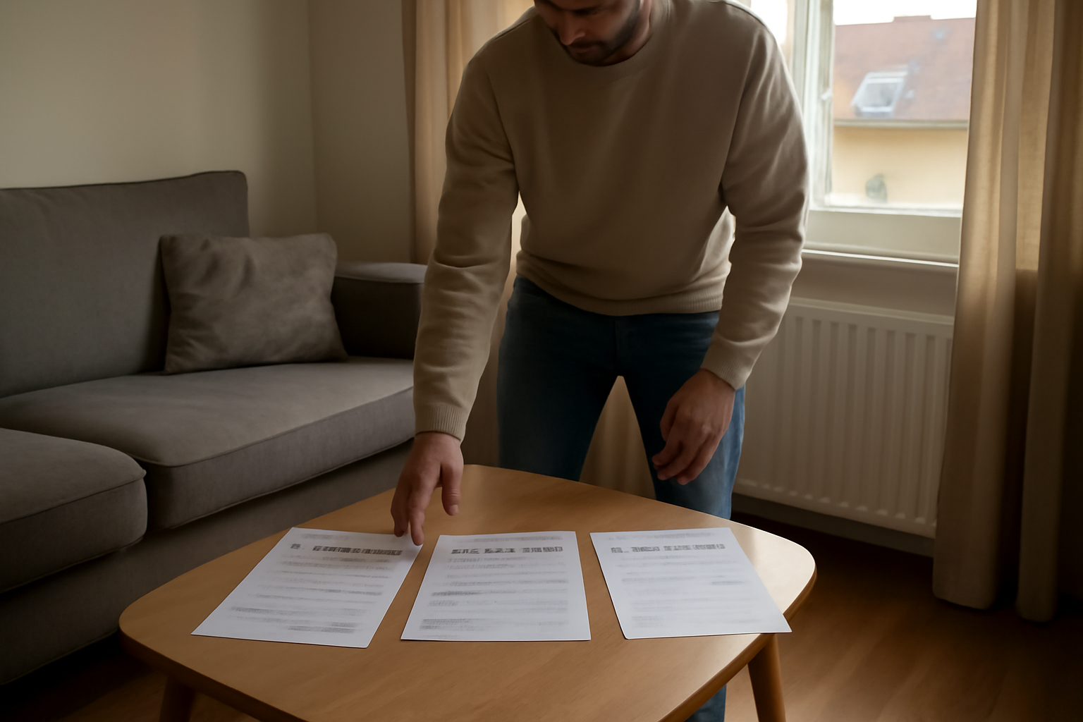 Achat appartement Dijon : visite d’un appartement en copropriété, documents de charges et diagnostics sur table