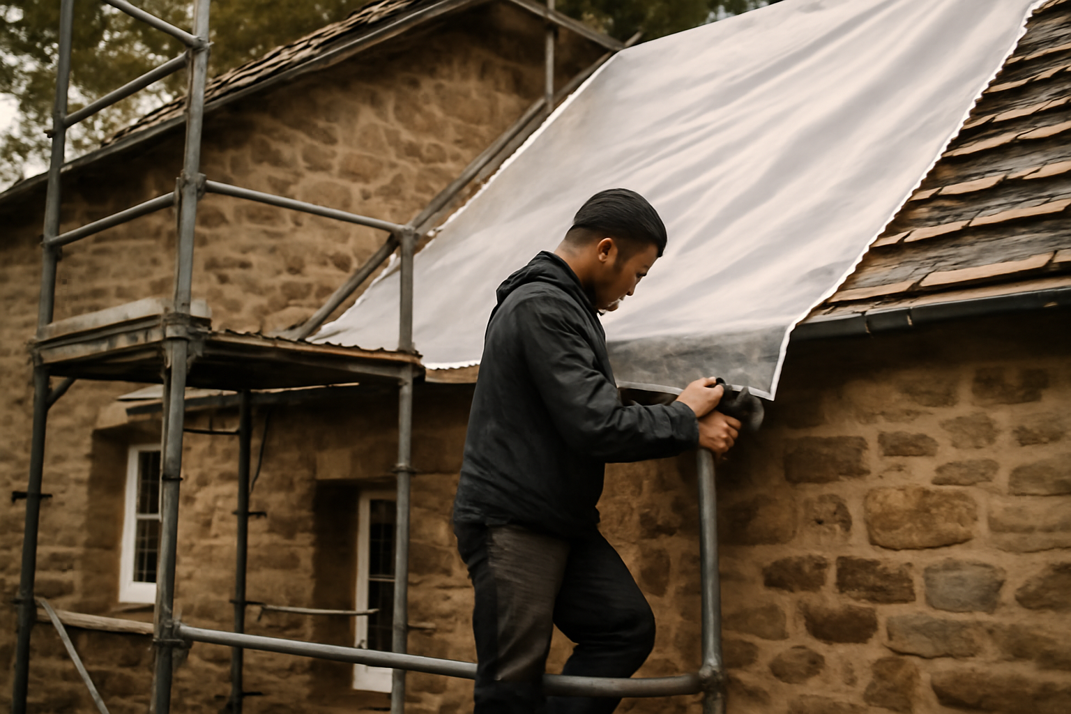 Bâche blanche : choisir PVC ou tissu enduit