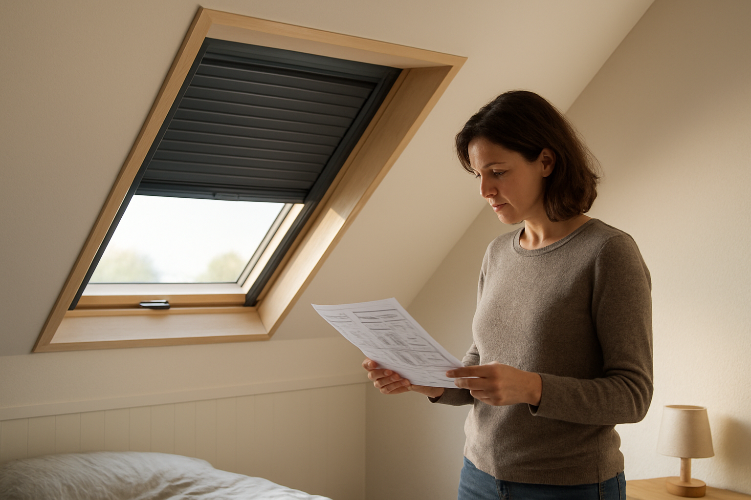 Volet roulant Velux solaire : guide & comparatif
